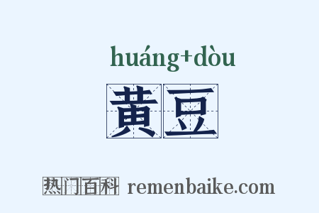 黄豆是什么意思的图片
